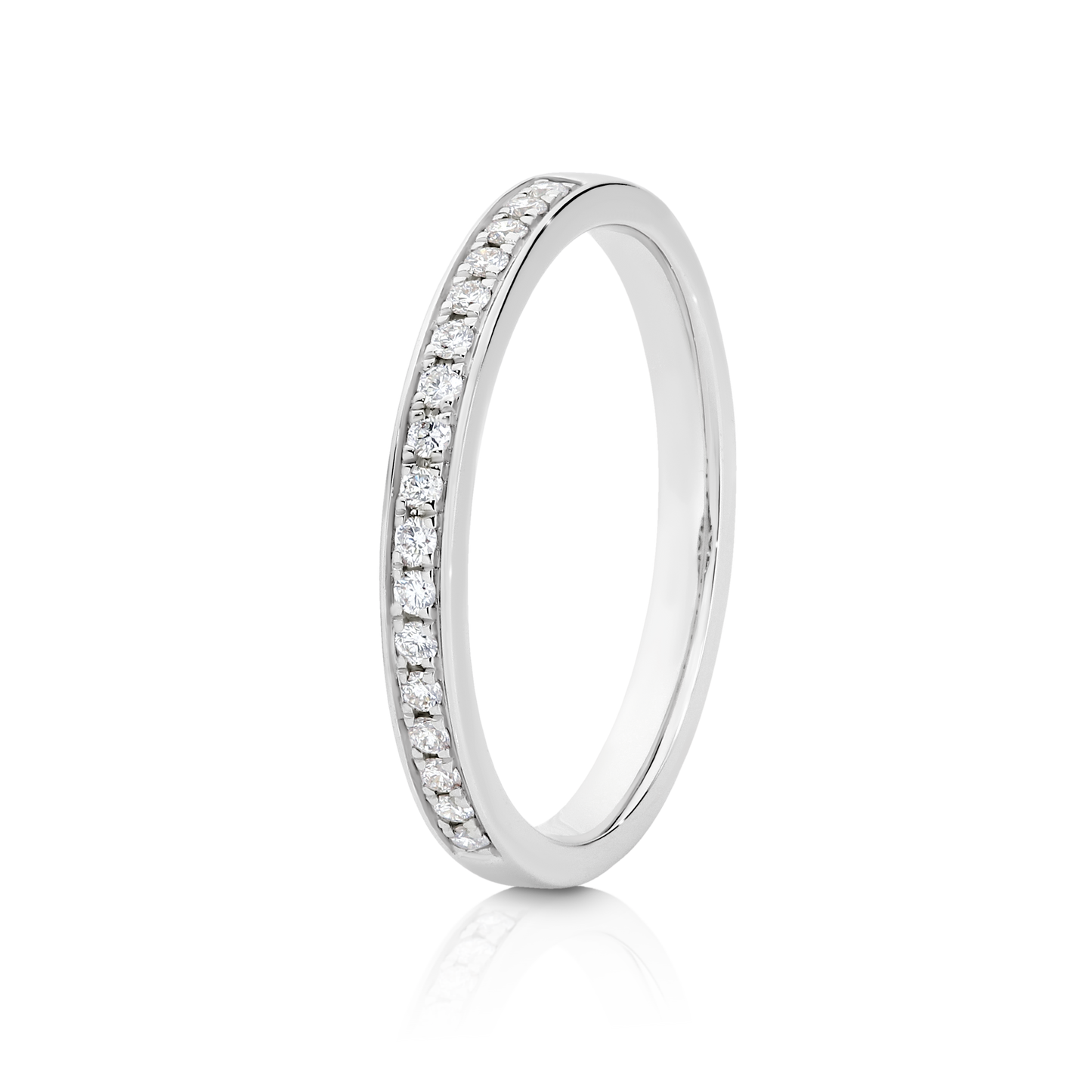 P8RG189 18ct White Gold Wedding Band